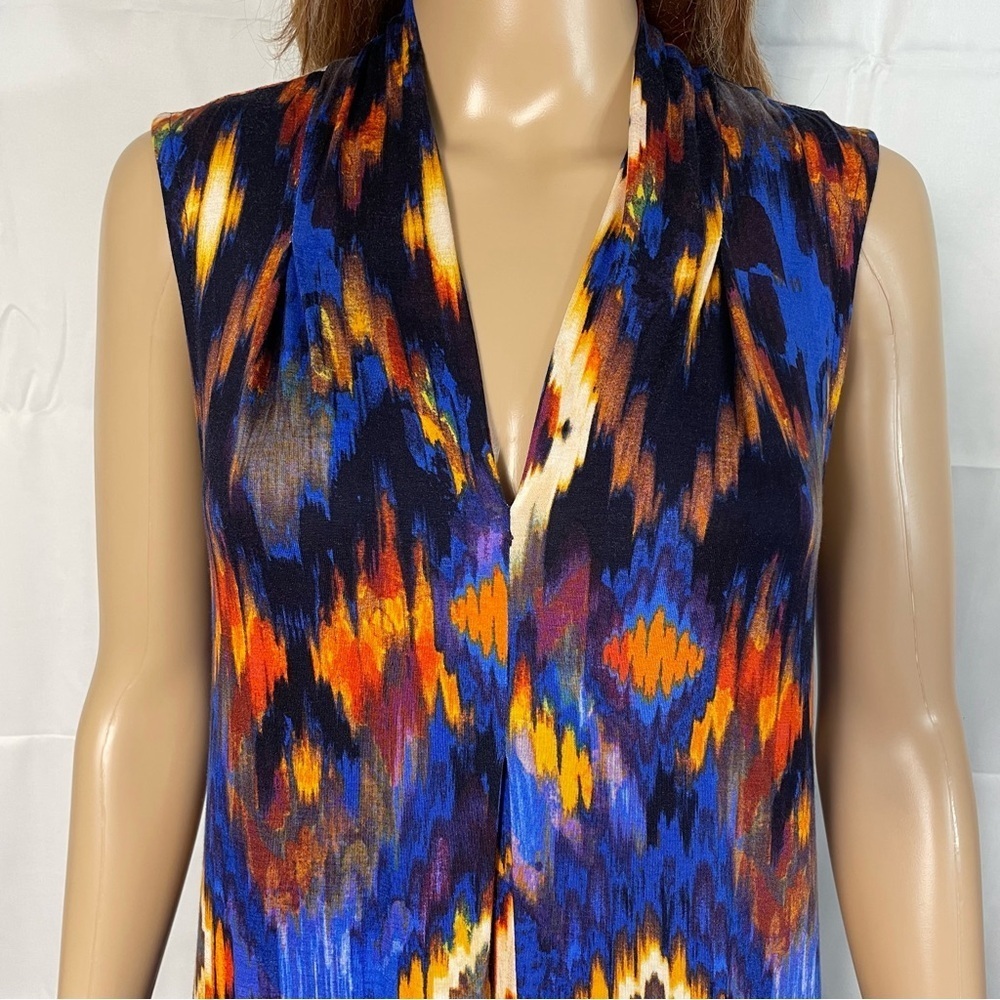 NWT New Cable & Gauge Sport Ikat Maxi Dress Size M - Picture 9 of 9